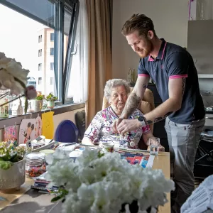 Mannen in de ouderenzorg