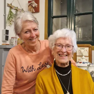 Ingrid en Mia Klaver