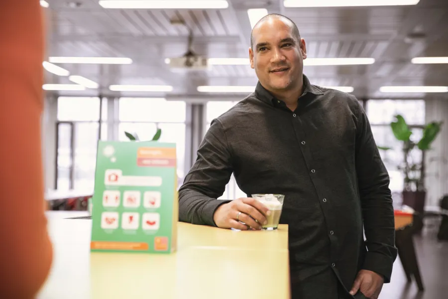 Kantoor bordje corona regels