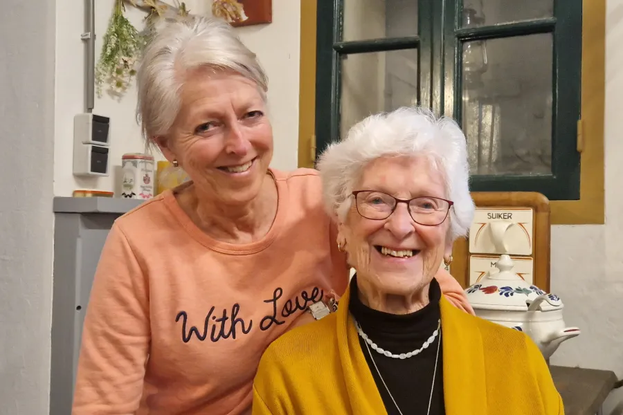 Ingrid en Mia Klaver