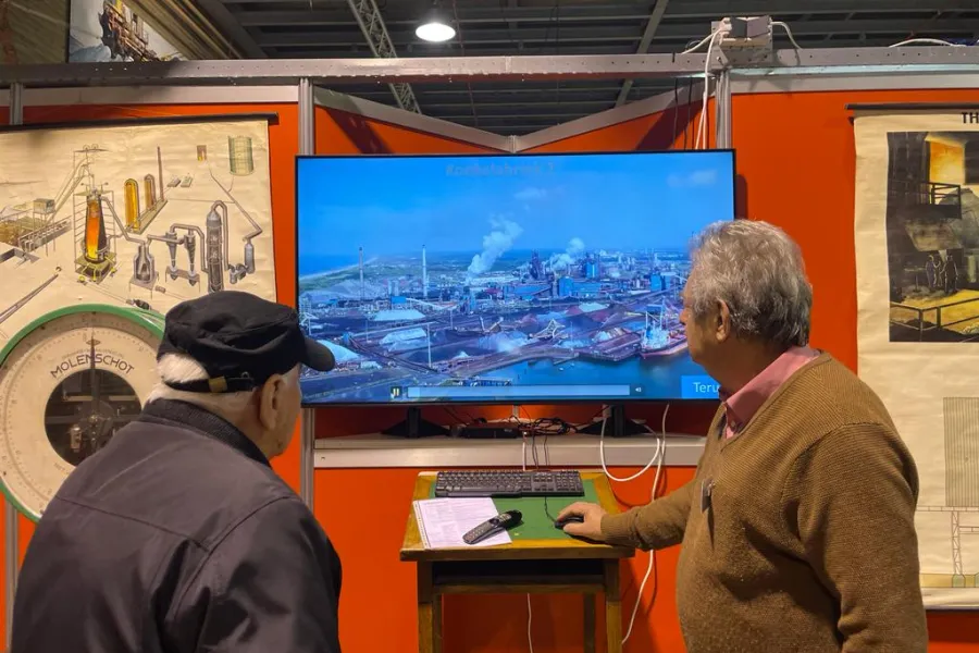 Links Jen Westra (91 jaar)