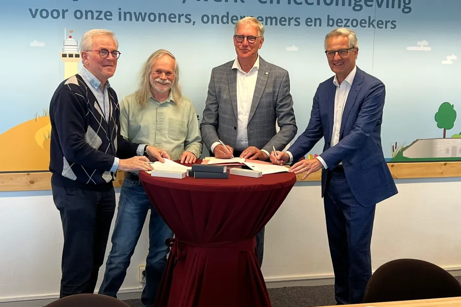 Ondertekening haalbaarheidsonderzoek