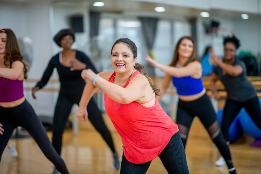 Fitness groepsles