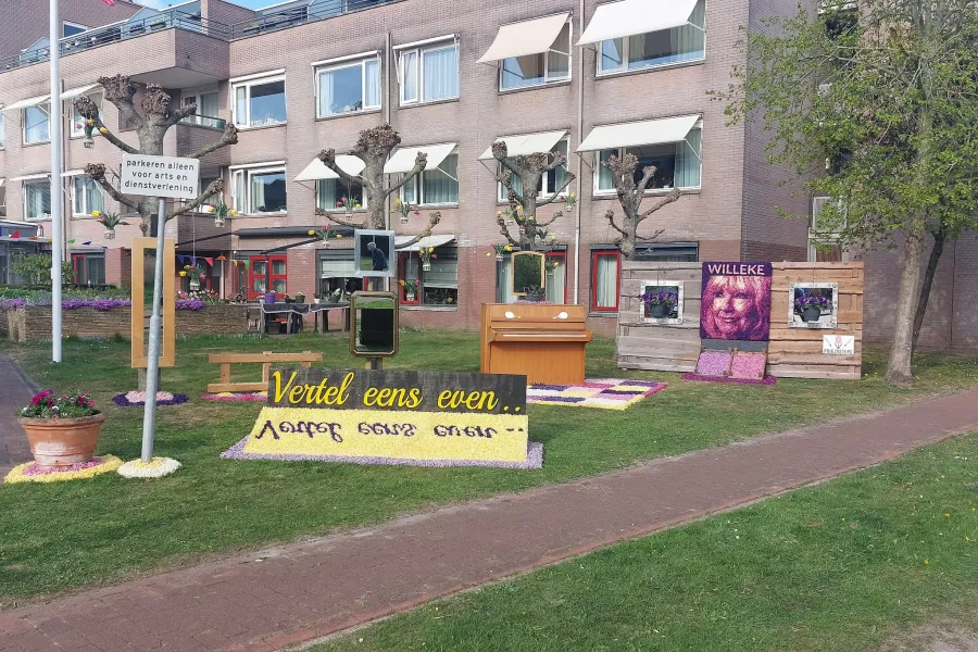 Prijswinnend Bloem mozaïek