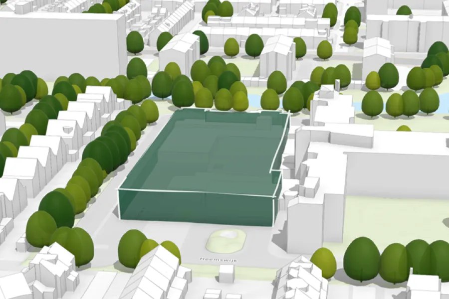 Illustratie nieuwbouwplan woonzorglocatie Heemswijk 2026