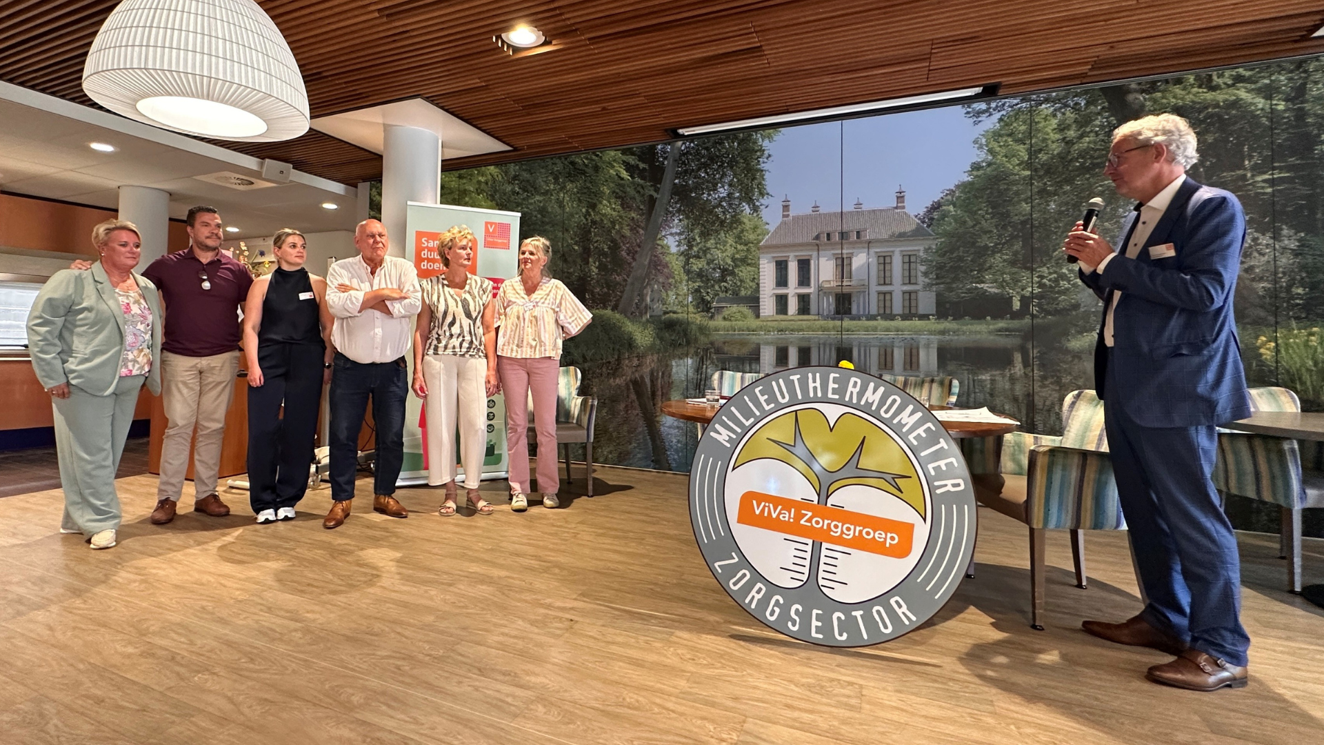 Uitreiking Zilveren Certificering duurzaamheid